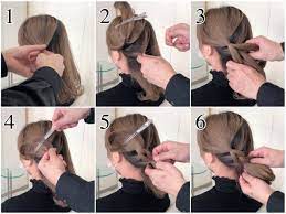 不器用さんも自分でできる ゴムだけ簡単 編み込まない 編み込み風アレンジ 2021 編み込み 風 アレンジ