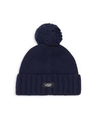 Convenient hat and mitten sets offer great. Ugg Pom Pom Knit Hat In Navy Modesens