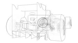 Formel 1 Auto Abstrakte Zeichnung Tracing Illustration Von Fototapete Fototapeten Abgewetzt Rennwagen Formel 1 Myloview De