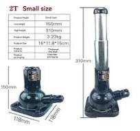 Screw Jack 2 Tonne Double Section Mechanical Gear Tower Hand Cranked  Extended | eBay