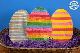 Large easter eggs, personalized jumbo easter egg for kids, easter egg, easter basket stuffer, fillable easter egg. Easy Colorful Paper Easter Eggs Craft Kids Activities Blog