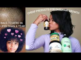 Losing hair is a distressing experience and no one should have to deal with. Cheap Products For Fast Natural Hair Growth Bald To Afro South African Youtuber Youtube