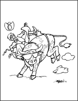 Maybe you would like to learn more about one of these? Coloring Pages Bonsall Bucking Bulls