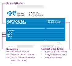 Find health insurance policy number: Member Id Card Myblue