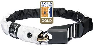How many inches is a 85 cm ruler? Hiplok Gold Wearable Chain Lock 10mm X 85cm Waist 24 44 Inches Gold Sold Secure High Visibility 10mm X 85cm Corley Cycles