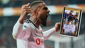 Giornalisti e fotografi si sono naturalmente scatenati e. Zeitvertreib In Corona Pause Besiktas Star Kevin Prince Boateng Gibt Pressekonferenz Mit Sohn Sportbuzzer De