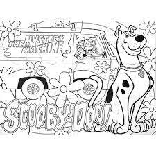 Download this running horse printable to entertain your child. Scooby Doo Print And Color Free Printables