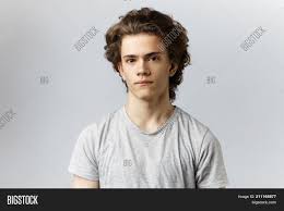 Who was the singer that had long hair? Picture Handsome Young Image Photo Free Trial Bigstock
