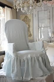 Housse Fauteuil Voltaire Housse Romantique Et Shabby Chic Lin Lave Stone Washed Blanc Rose Poudre Gr Housse Pour Fauteuil Chaises Shabby Chic Fauteuil Voltaire