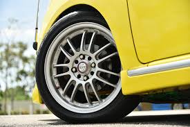 Brake lining buat rim tayar kereta kuning. Perodua Viva D Sukan D Sport Lah Mekanika
