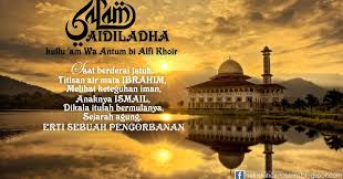 Terdapat dua hari raya resmi dalam islam: Musadun Com