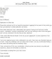 Reentering The Work Force Cover Letter Cover Letters And Cv Examples