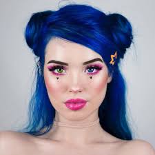 Blue Egirl Cool Hair Color Dark Blue Hair Blonde Hair Color