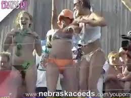 A tradition which has alcohol one of the things people might consider a rite of passage was this spring break thing. Bahia Mar Spring Break Wet T Shirt Contest Porn Video