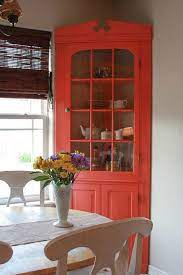 32 Dining Room Storage Ideas Dining Room Storage China Cabinet Makeover Painted Corner Cabinet