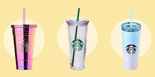 Best Reusable Starbucks Cups Cute Starbucks Tumblers Your friends and neighbors will be amazed at the crafty, fun shape of these cups.