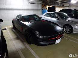A new special edition of the mercedes sls amg black series built by the company on a special customer, amg reported. Mercedes Benz Sls Amg Matte Black Edition 19 Mai 2015 Autogespot