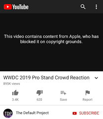 Apple Has Blocked A Video Of The Crowd S Reaction To The Price Of The Pro Stand On Copyright Grounds 9gag