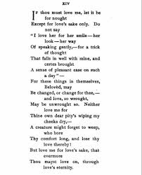 Elizabeth Barrett Browning The Portuguese Sonnet 14 I Love Her Work If Thou Must Love Me Let It Be F Love Quotes For Her Poems Elizabeth Barrett Browning
