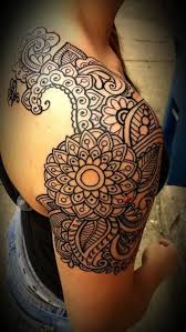 Temporary Henna Tattoos Egodesigns Tribal Shoulder Tattoos Shoulder Tattoo Lace Tattoo