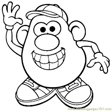 Potato head coloring pages is that they encourage children to use their imagination. Mr Potato Head 013 Cartoon Coloring Pages Coloring Pages Toy Story Coloring Pages