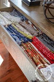 Practically Speaking Storing Napkins Table Linen Storage Organizing Linens Storage