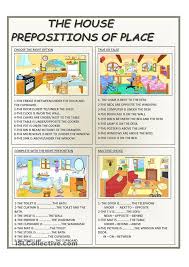 Fill In The Gaps With The Type 1 Conditional Sentences Resuelto The House Prepositions Of Place Preposicoes Em Ingles Aulas De Ingles Para Criancas Educacao