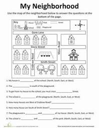 My Neighborhood Map Social Studies Worksheets Teaching Maps Social Studies Maps