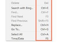 Image of Keyboard shortcuts