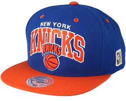 New york knicks (nyk) player cap figures, cap, seasons. New York Knicks Team Arch Bla Orange Snapback Mitchell Ness Caps Hatstore Ae