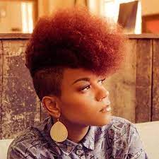 50 Mohawk Hairstyles For Black Women Stayglam Short Natural Hair Styles Mohawk Hairstyles Natural Hair Styles
