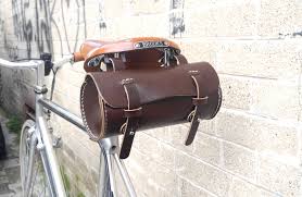 Leather Bicycle Bag Leather Bag Bike Bag Espresso Leather Bicycle Bicycle Bag Bike Bag