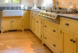 Wooden Kitchen Cabinet Toe Kick Yellow Kitchen Cabinets Yellow Kitchen Wood Kitchen Cabinets