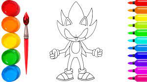 Shadow the hedgehog shadow the dark side of sonic, each hero has his dark side. How To Draw Dark Sonic Art Tutorial How To Draw Sonic The Hedgehog Sonic Coloring Pages Youtube