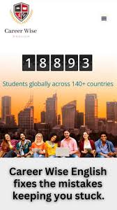 Tired of failing your IELTS test? Let Career Wise English help you finally  achieve the score you need! At Career Wise English, we offer personalized  IELTS preparation with mock tests, real-time feedback,