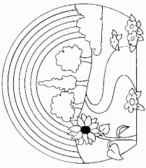 Nature Coloring Pages Mushroom Nature Coloring Page For Kids Spring Coloring Pages Coloring Pages Nature Drawing For Kids