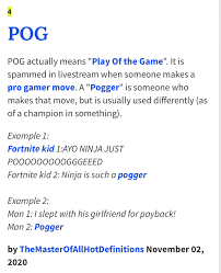 What does poggers mean in roblox. What Does Pog Mean In Fortnite