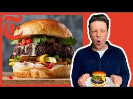 Jamie Oliver S Ultimate Veggie Burgers Nyt Cooking Youtube Veggie Burger Jamie Oliver Recipes Jamie Oliver