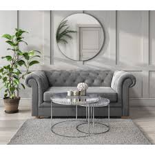 Less usage of the diamonds inlay suit people prefer modest luxury. Round Mirrored Coffee Tables With Diamond Gems Set Of 2 Jade Boutique Furniture123