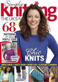 Bond collection patterns for bond knitters. Free Simply Knitting And Crochet