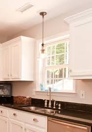 Pendant Light In Front Of The Window Kitchen Remodel Kitchen Design Kitchen Sink Diy