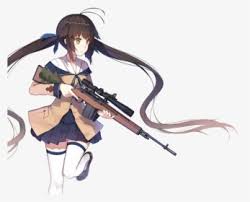 Nice cute bullets to be in hands of these smooth girls , i don't know how. Anime Gun Png Images Free Transparent Anime Gun Download Kindpng