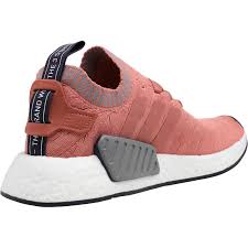 Adidas shoes originals nmd r2 primeknit white pink poshmark. Buy Adidas Originals Womens Nmd R2 Primeknit Trainers Raw Pink Raw Pink Grey Three