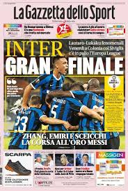 L'ivoriano piace a conte che lo vedrebbe bene all'interno della batteria degli attaccanti a sua disposizione, anche se un ipotetico acquisto è legato indissolubilmente al futuro di andrea pinamonti. L Apertura De La Gazzetta Dello Sport Inter Gran Finale Tuttomercatoweb Com