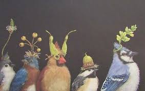 Vicki Sawyer Hester & Cook Paper Placemats Backyard Birds [51]