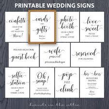 Wedding Signs Printable Package Set Bundle Pack Of 8x10 Sign For Wedding Reception Event Diy Reserved Confetti Wifi Oh Snap Digital Wedding Signs Diy Printable Wedding Sign Wedding Printables