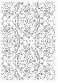 coloration creative de therapie par la couleur coloriage gratuit dessin arabesque tigre blanc