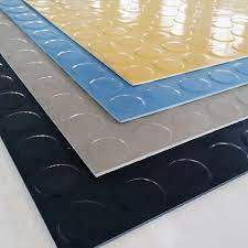 Remp rubber flooring is a wide range of floor covering: Green Black Yellow Round Buckle Antiskid Plastic Rubber Sheet Pvc Coin Mat Qihang Pvc Sheet Checkered Floors Vinyl Flooring Rolls