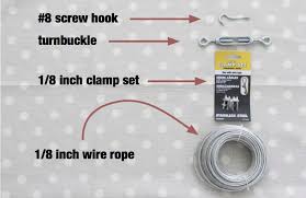 Will the rod stretch much and cause the roof to sag down? Hanging Curtains With Tension Wire Hanging Curtains Patio Curtains Porch Curtains
