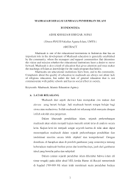 Latar belakang zaman permulaan agama islam. Http Jurnal Um Tapsel Ac Id Index Php Al Muaddib Article Download 365 296